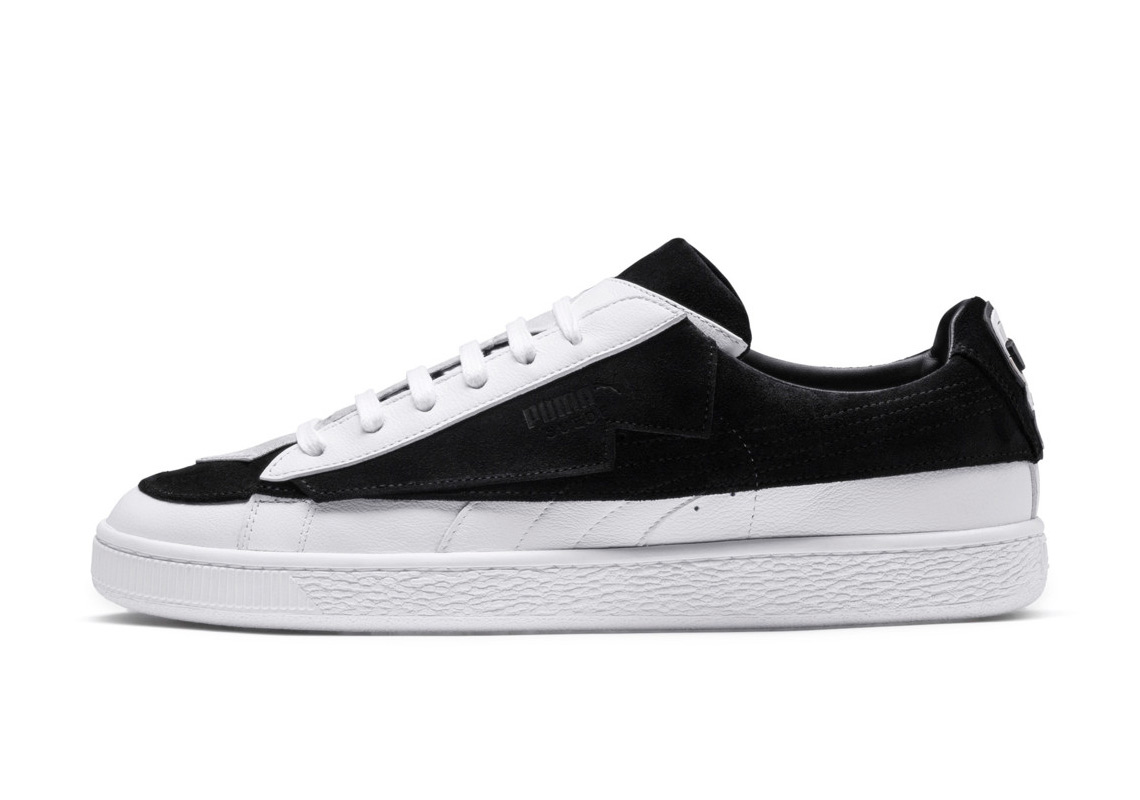 Karl Lagerfeld Puma Suede White Black 1