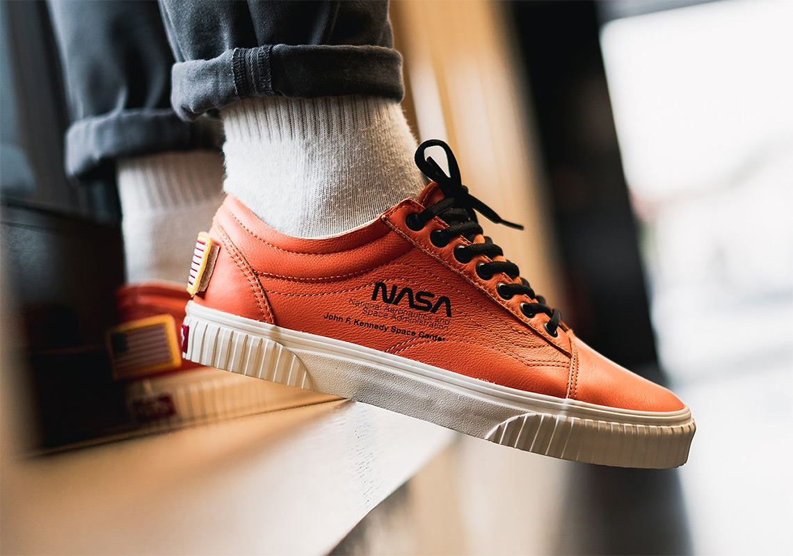 Nasa Vans Old Skool Orange