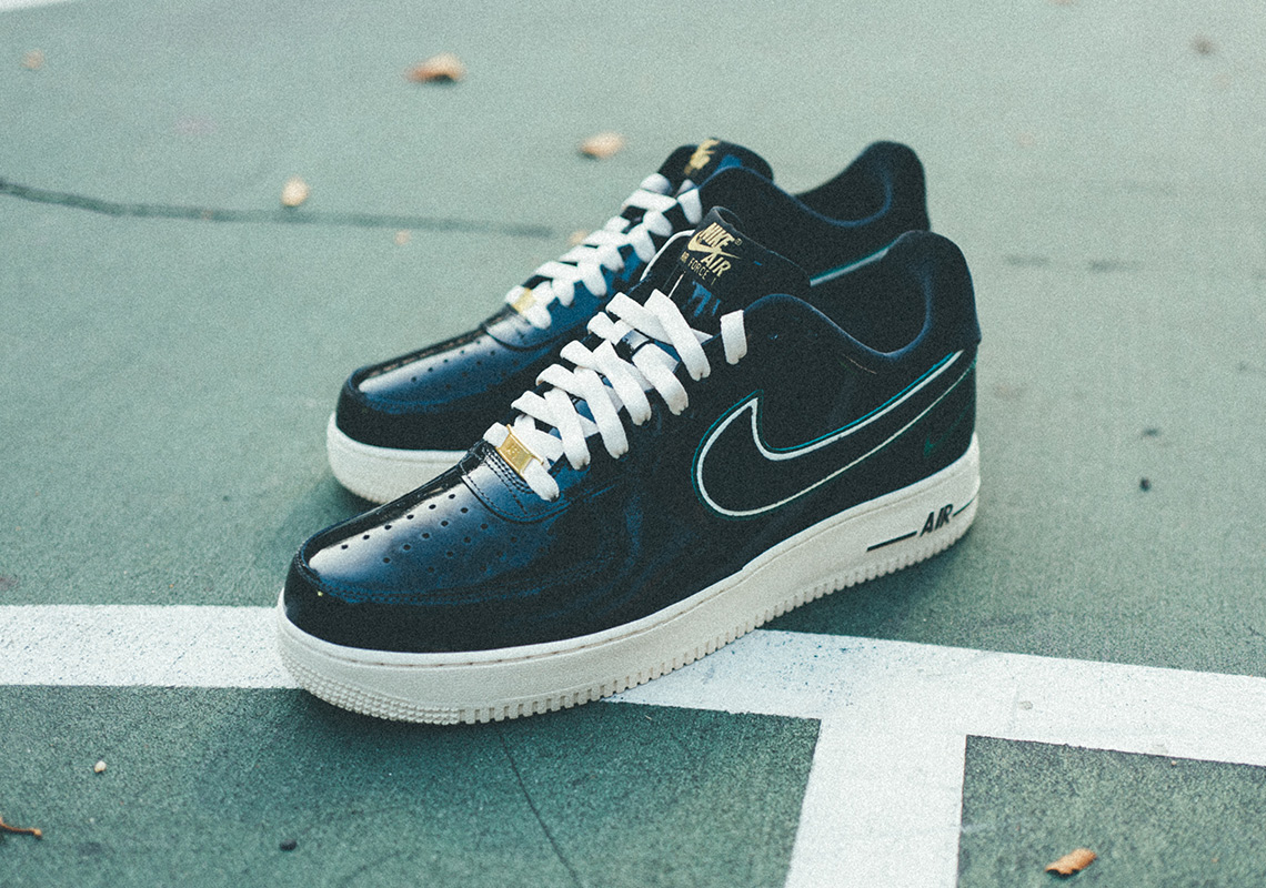 Nigel Sylvester Nike Air Force 1 Id Black 1