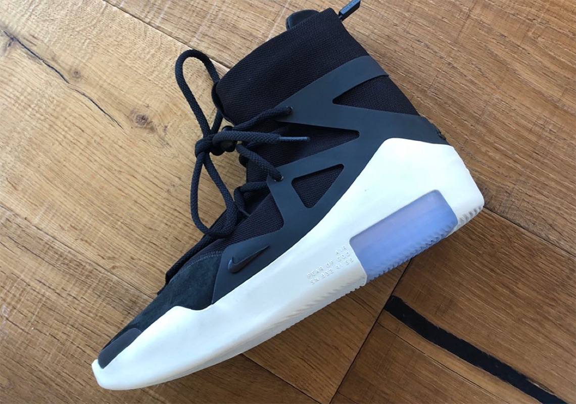 Nike Air Fear Of God 1 Black Shoes