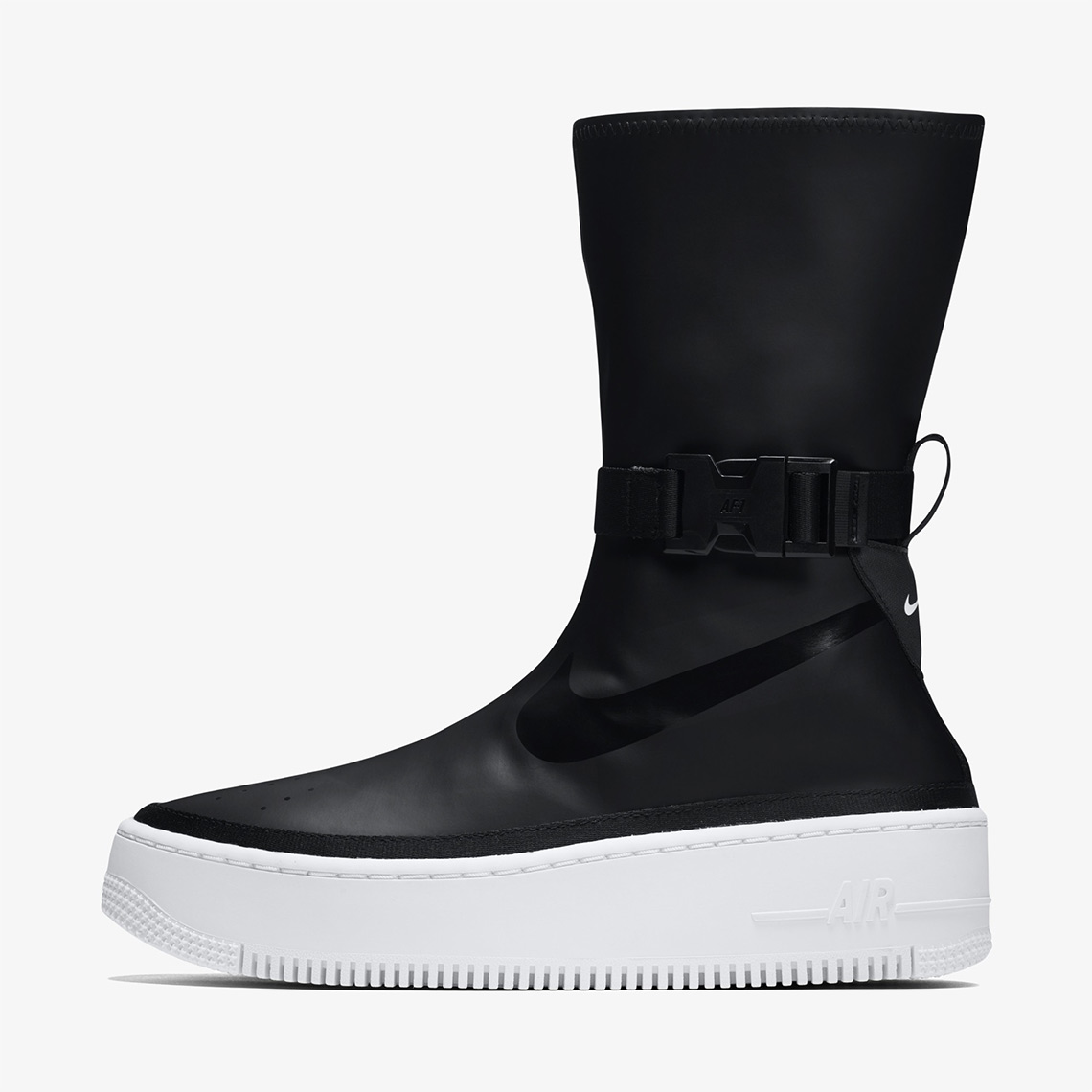 Nike Air Force 1 Sage Hi Black White Aq2771 001 2