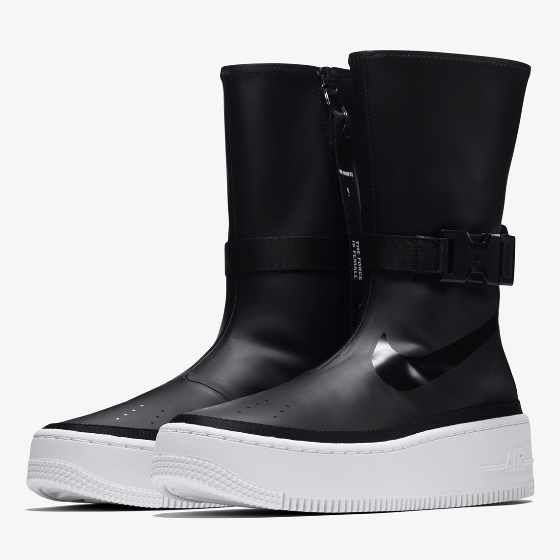 Nike Air Force 1 Sage Hi Black White Aq2771 001 4