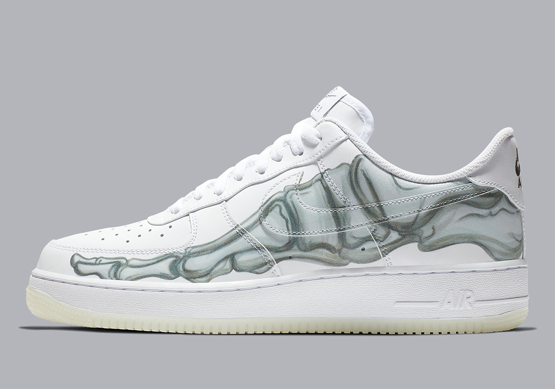 Nike Air Force 1 Skeleton Bq7541 100 1