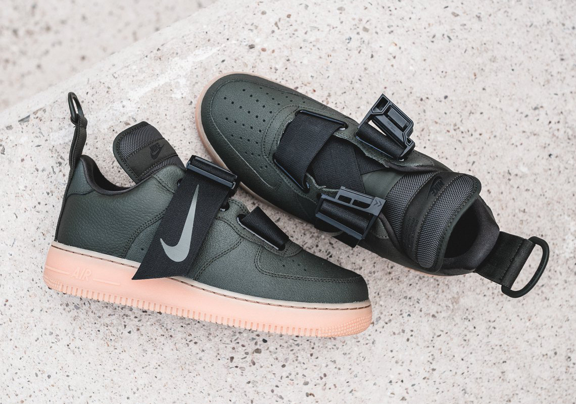 Nike's Strapped Air Force 1 Utility Is Coming Soon In Olive And Gum