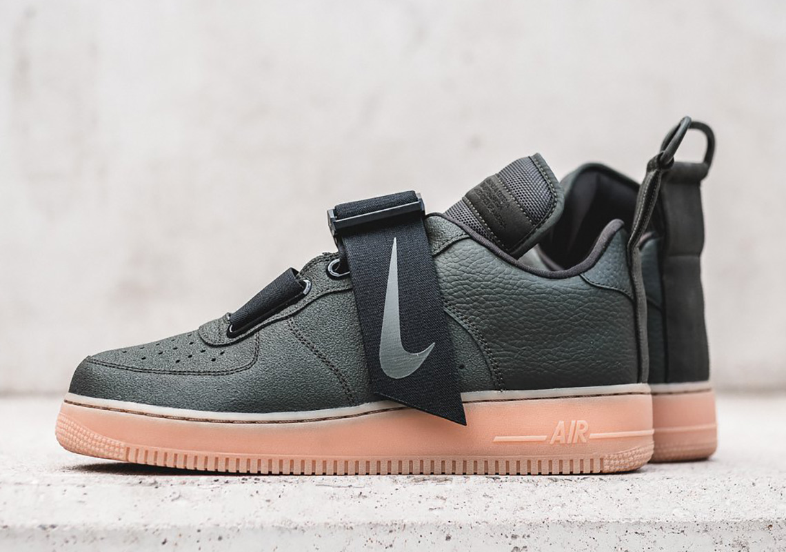 Nike Air Force 1 Utility Olive Gum 4