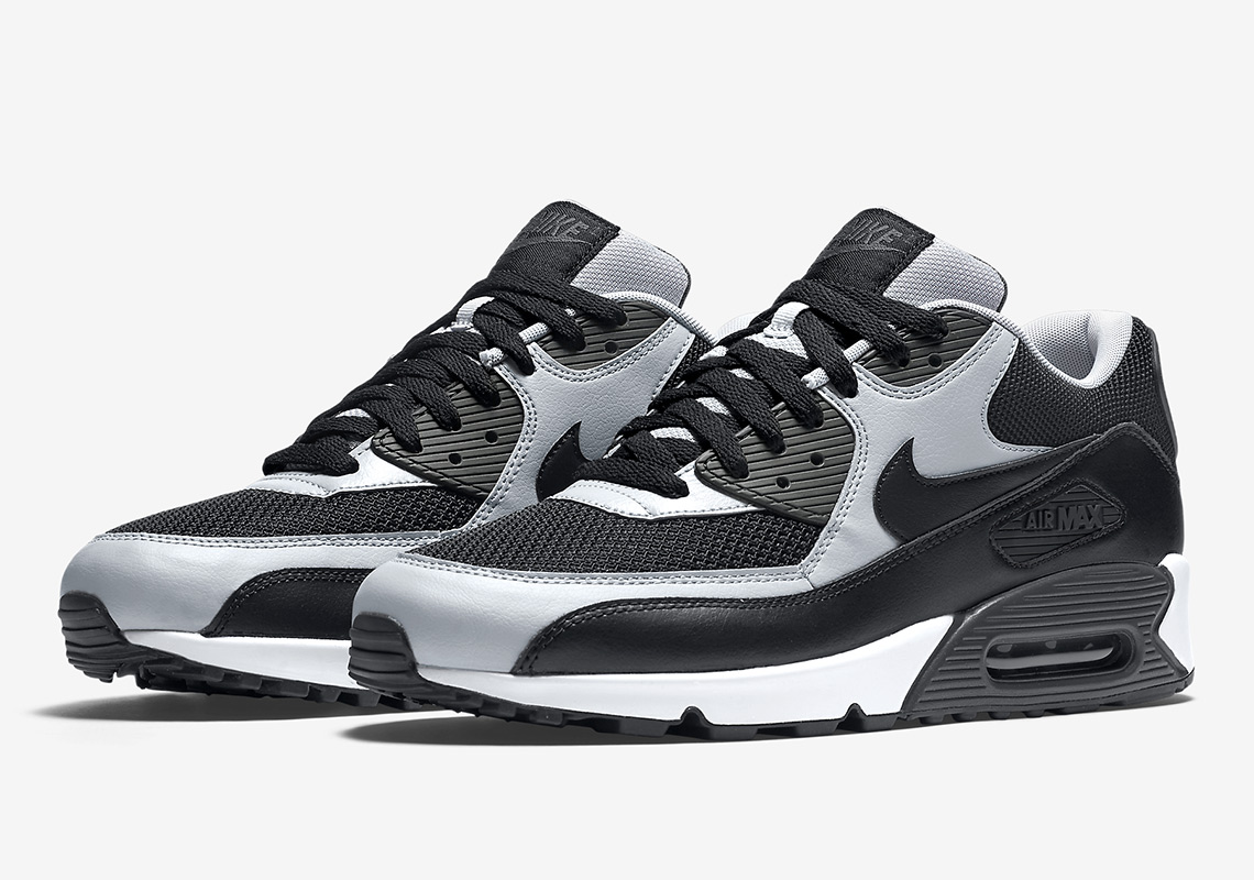 Nike Releases The Air Max 90 Essential In Wolf Grey And Black