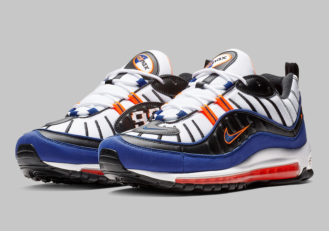 The Nike Air Max 98 Surfaces In A Classic New York Color Scheme