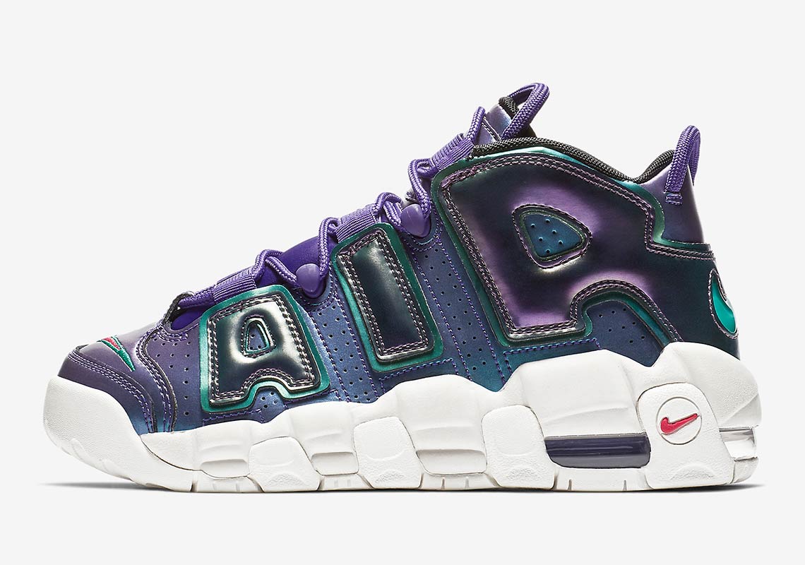 The Nike Air More Uptempo Gets An Iridescent Purple Look