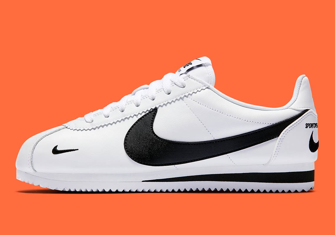 Nike Cortez Multi Swoosh White Black 807480 104 2