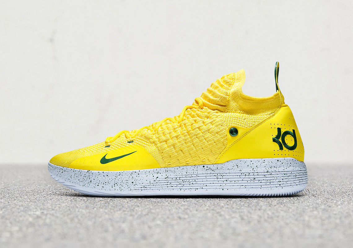 Nike Kd 11 Seattle Pe Yellow