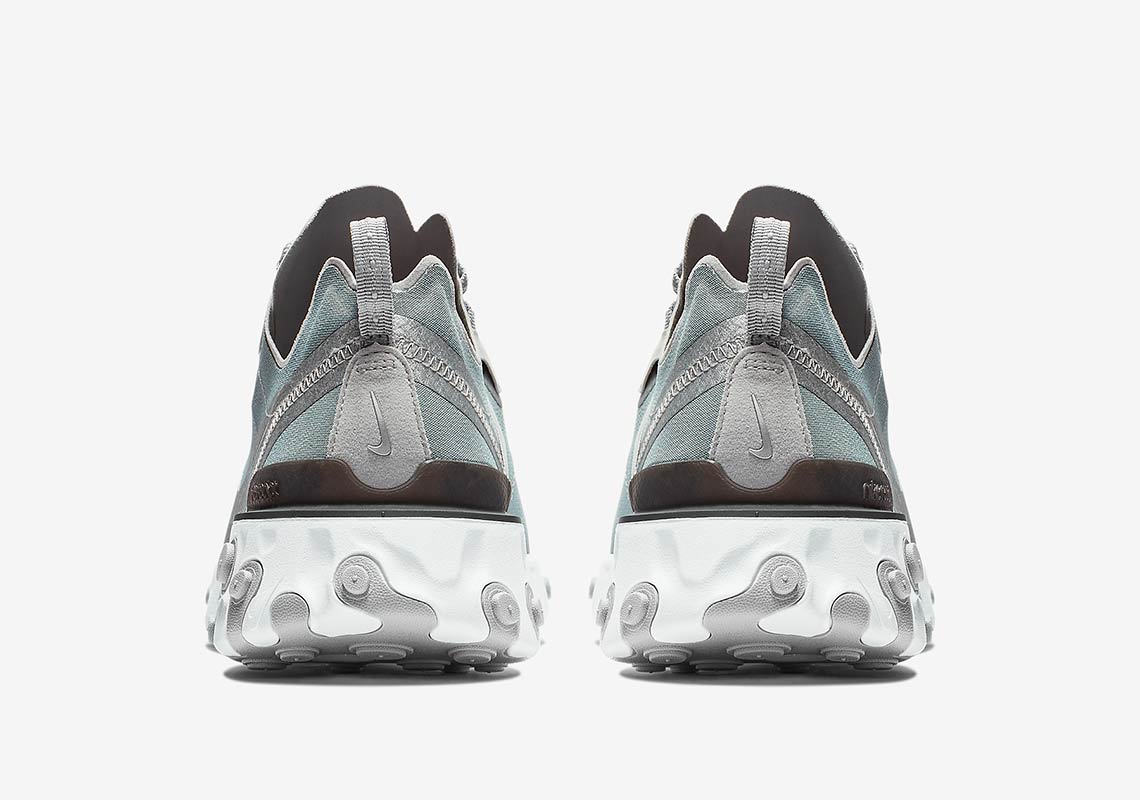 Nike React Element 55 Silver Bq6166 007 1