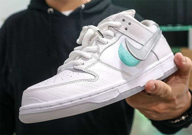 Diamond Supply Co. Reveals A White Nike SB Dunk