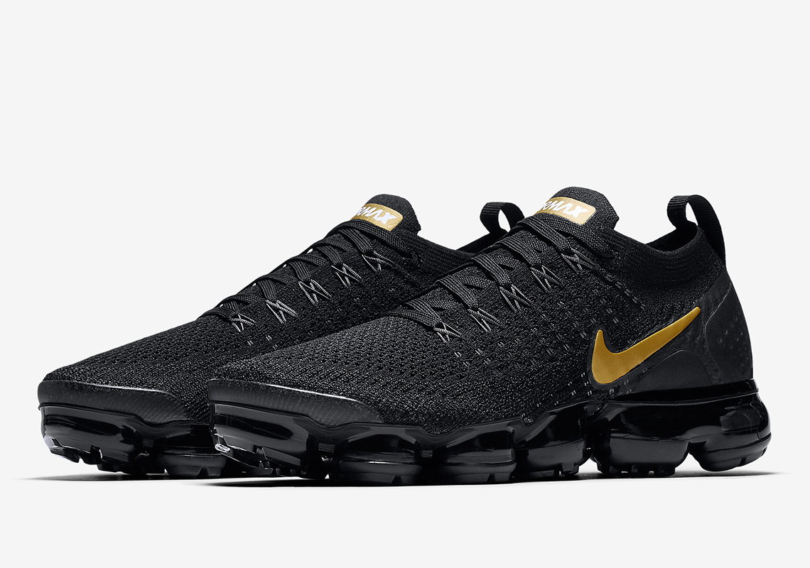 Nike Sportswear's "Metallic Gold" Pack Continues With Another Vapormax Flyknit 2