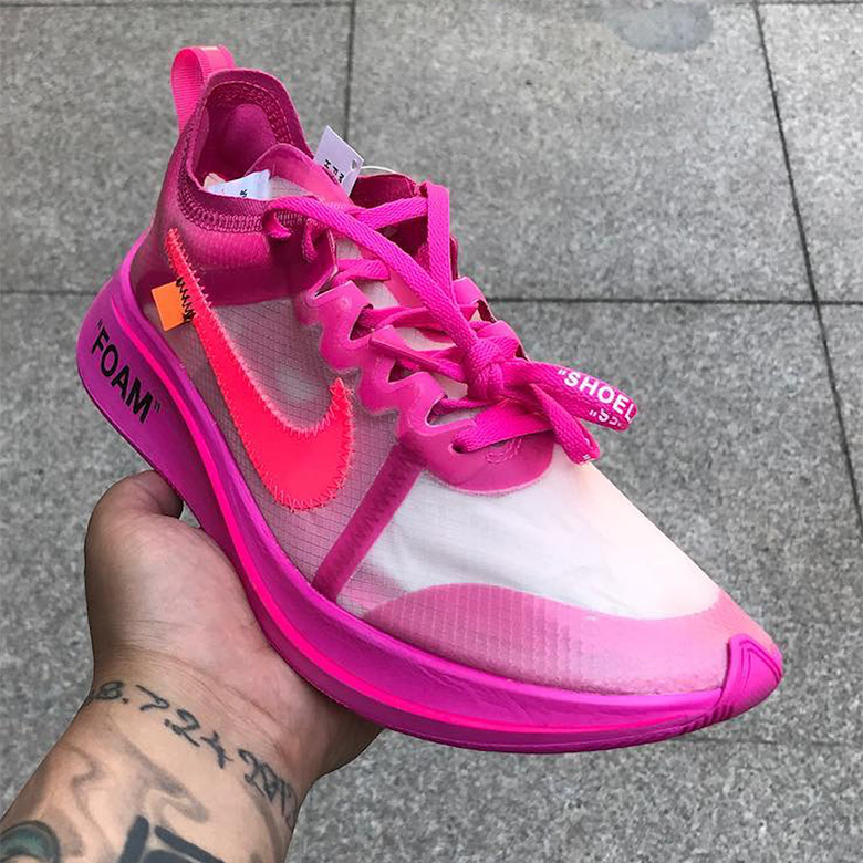 Nike Zoom Fly Sp Off White Pink Aj4588 600 4