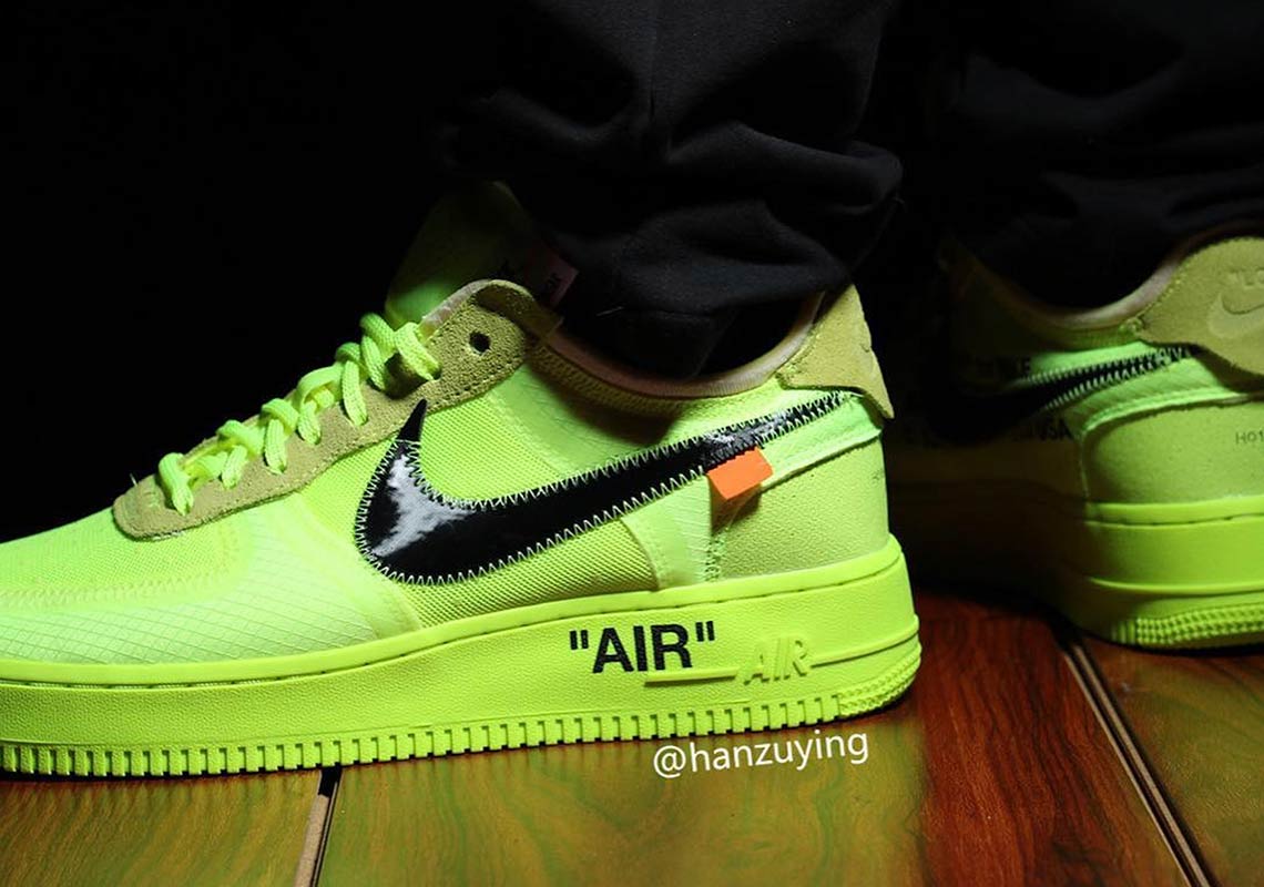 Off White Nike Air Force 1 Low Volt 6