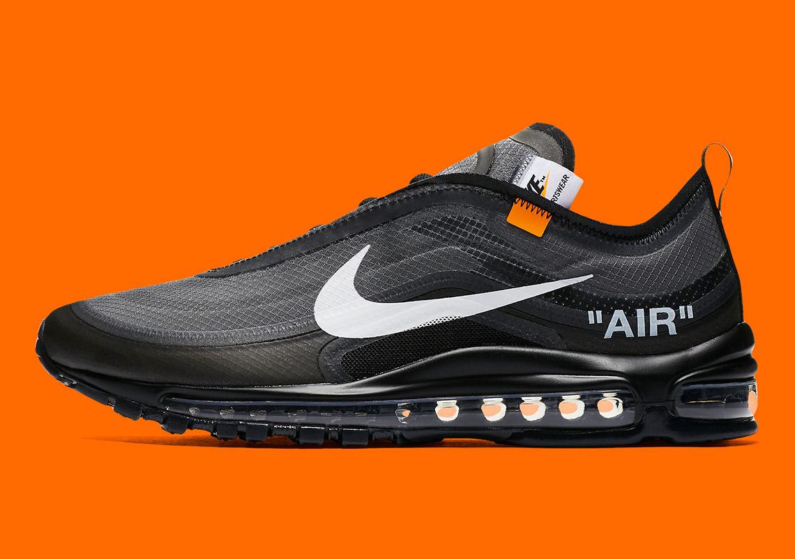 Off White Nike Air Max 97 Black White Cone Aj4585 001 11