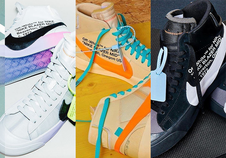 Off-White x Nike Blazer Releasing Soon In All Three Colorways