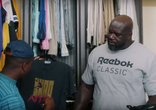 Shaq Reveals His Epic Reebok Memorabilia Closet