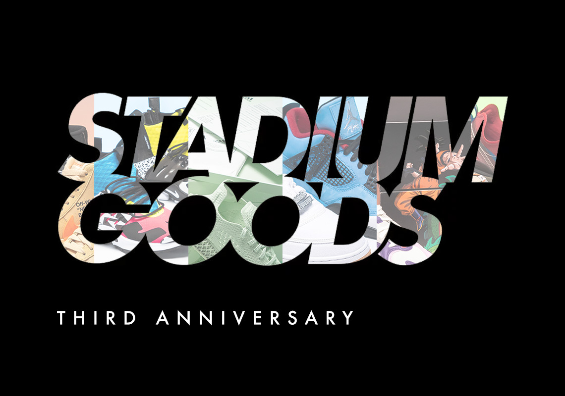 Stadium Goods Celebrates 3rd Anniversary With 20% Off Sitewide