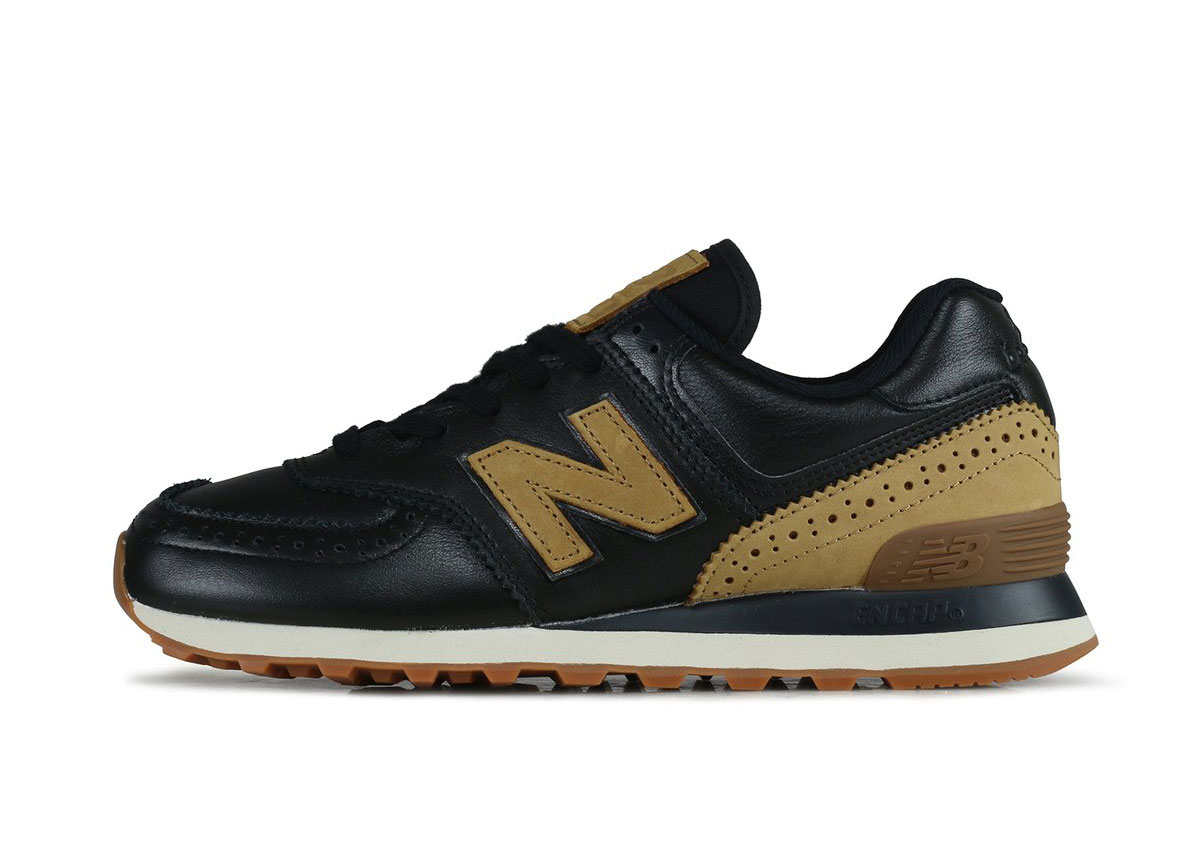 New Balance Ml574lee Black Brown 1