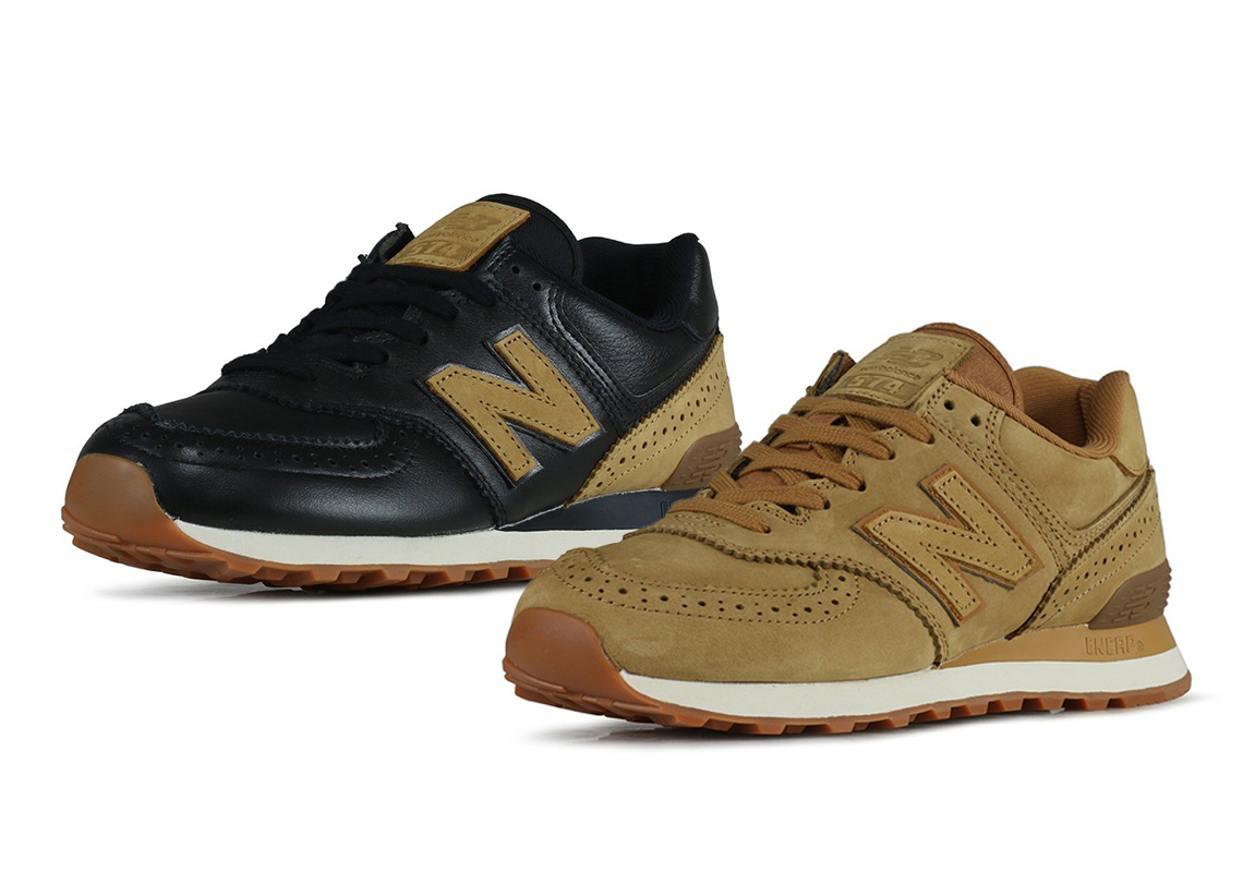 New Balance Equips The 574 With Brogue Detailing