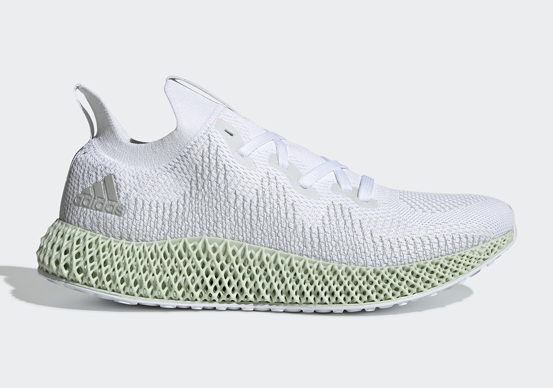 The adidas AlphaEdge 4D Futurecraft In White Drops This Weekend