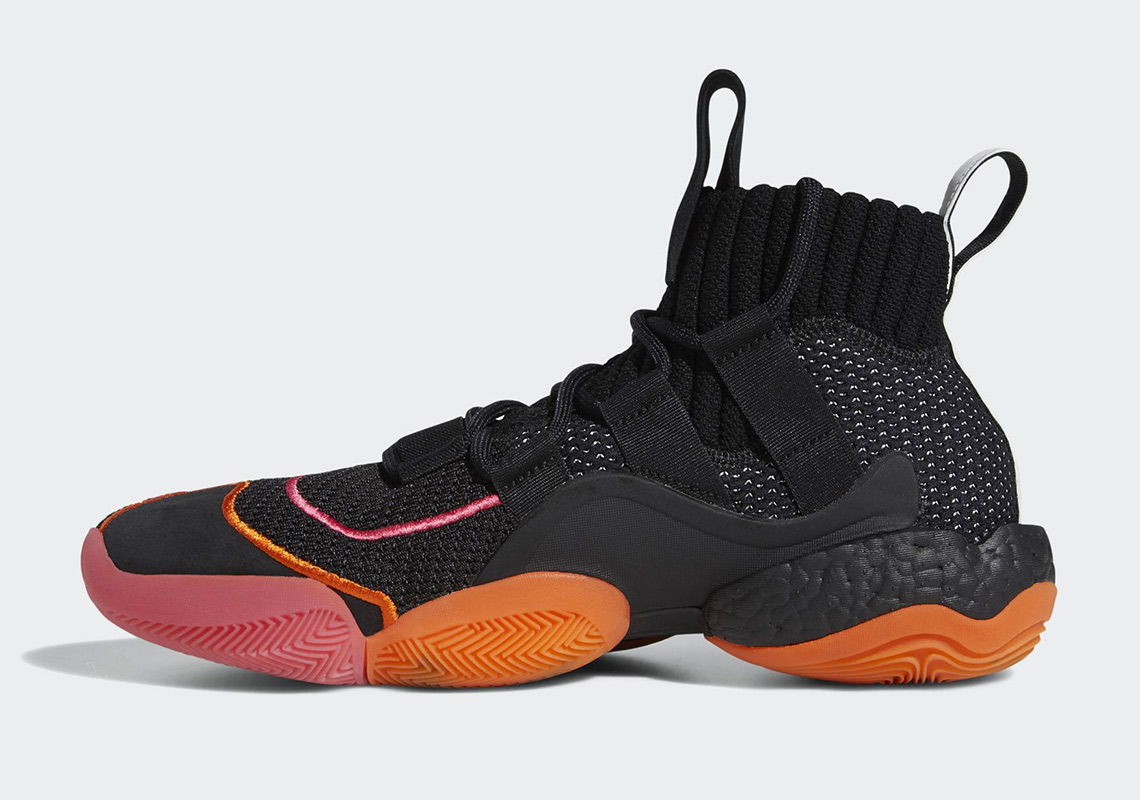 Adidas Crazy Byw X John Wall Black Orange Pink 2