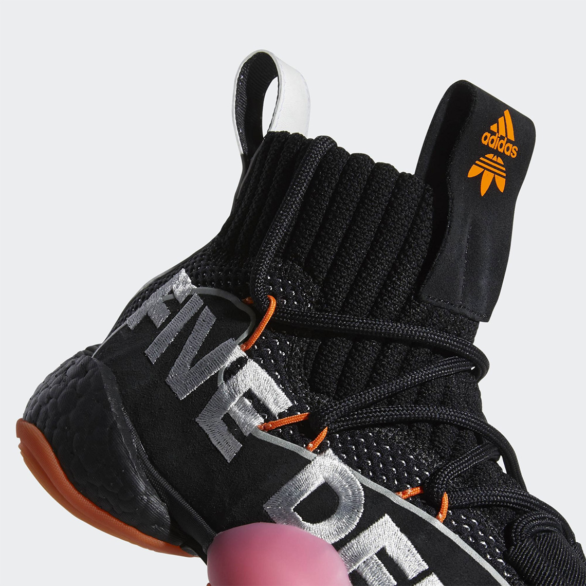 Adidas Crazy Byw X John Wall Black Orange Pink 9