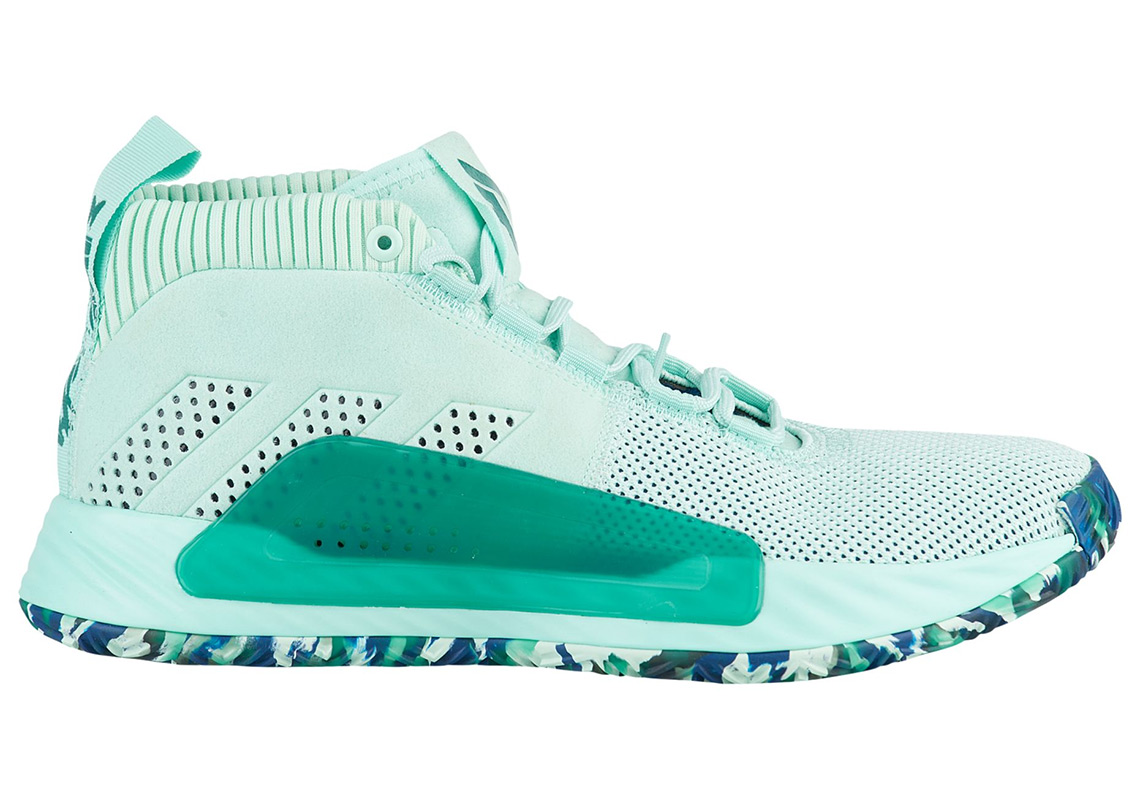 Adidas Dame 5 Mint Green 2