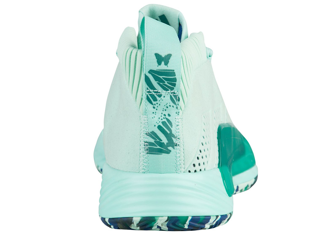 Adidas Dame 5 Mint Green 3