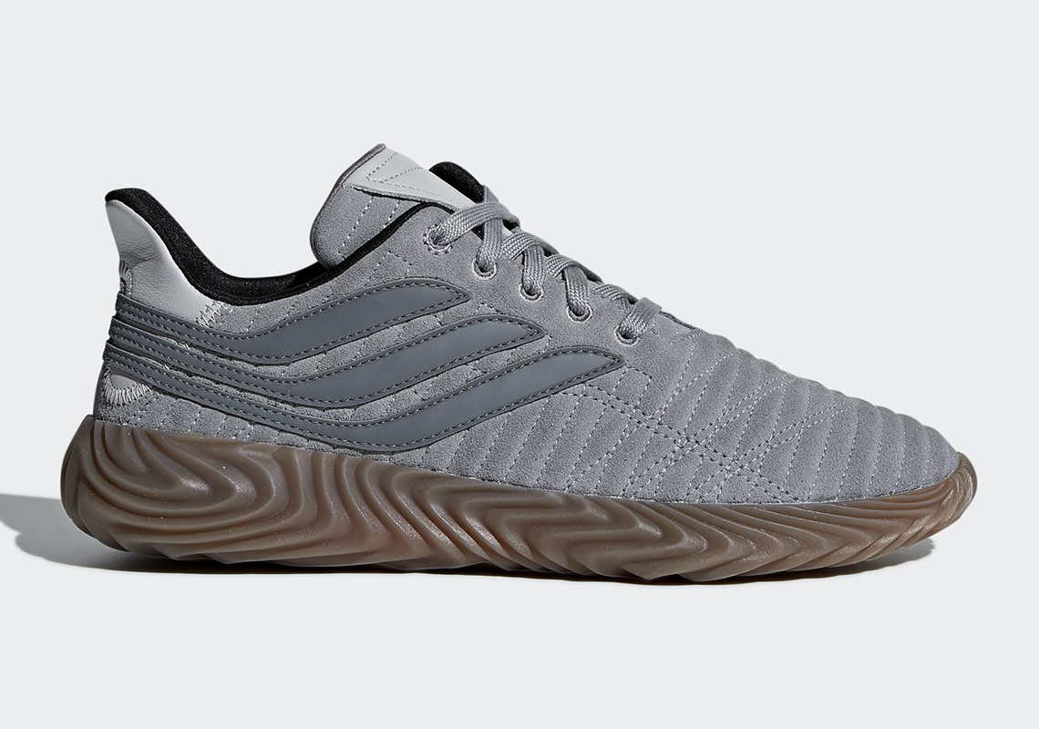 The adidas Sobakov Is Coming Soon In Grey Suede