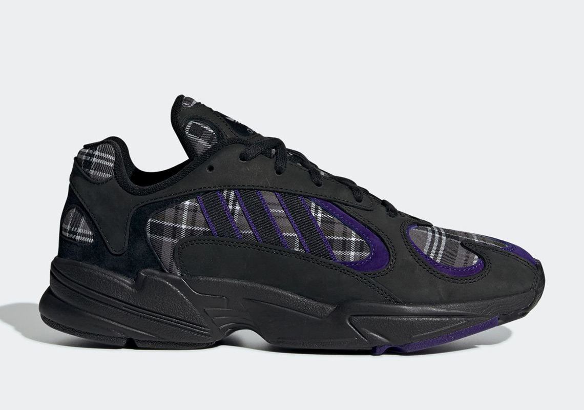 Plaid Prints Arrive On The adidas Yung-1