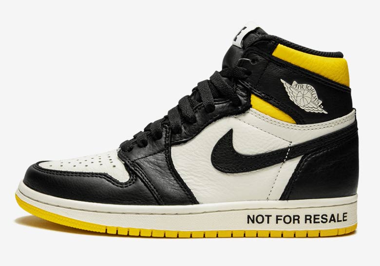 Air Jordan 1 Not For Resale Yellow 861428 107 1