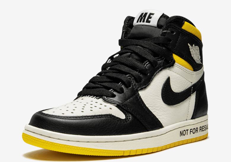 Air Jordan 1 Not For Resale Yellow 861428 107 3