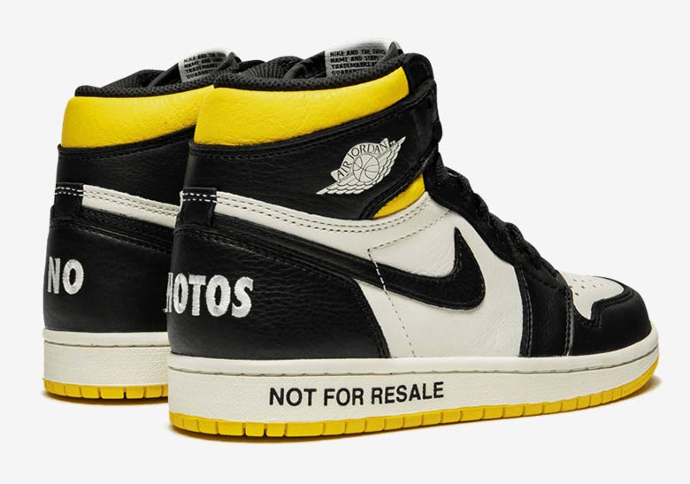 Air Jordan 1 Not For Resale Yellow 861428 107 4