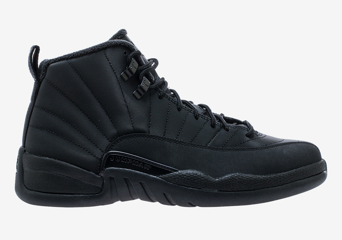 The Air Jordan 12 Winterized "Triple Black" Releases On December 15th