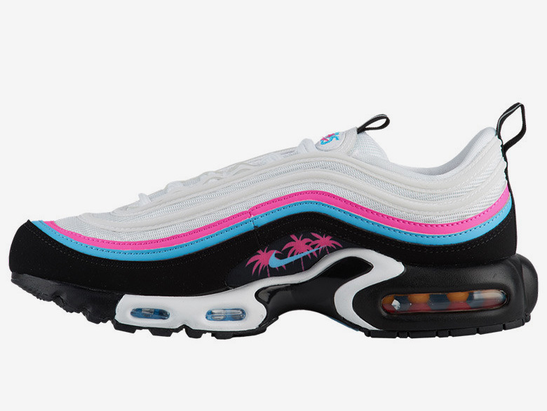 Nike Creates An Air Max Plus 97 To Match The Heat's Miami Vice Jerseys