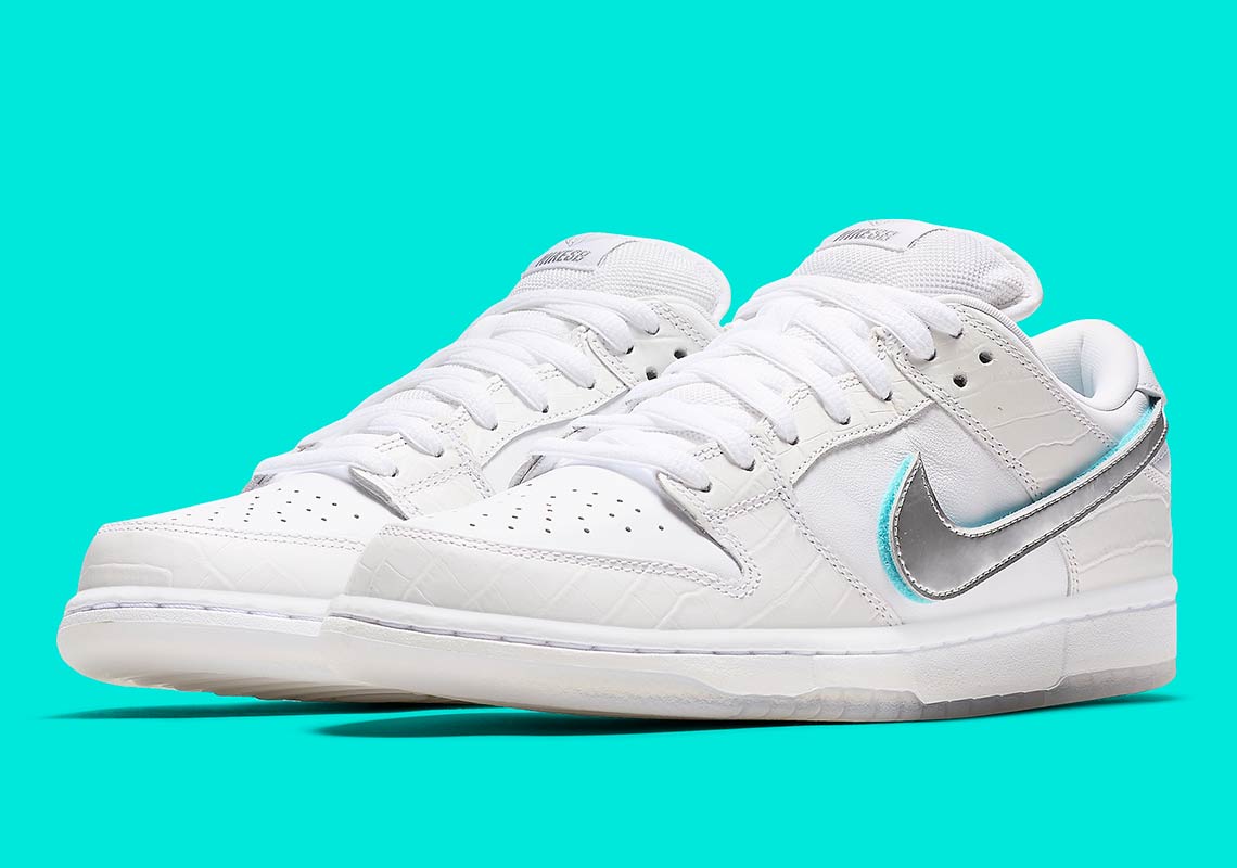 Diamond Nike Sb Dunk Low White Bv1310 100 6