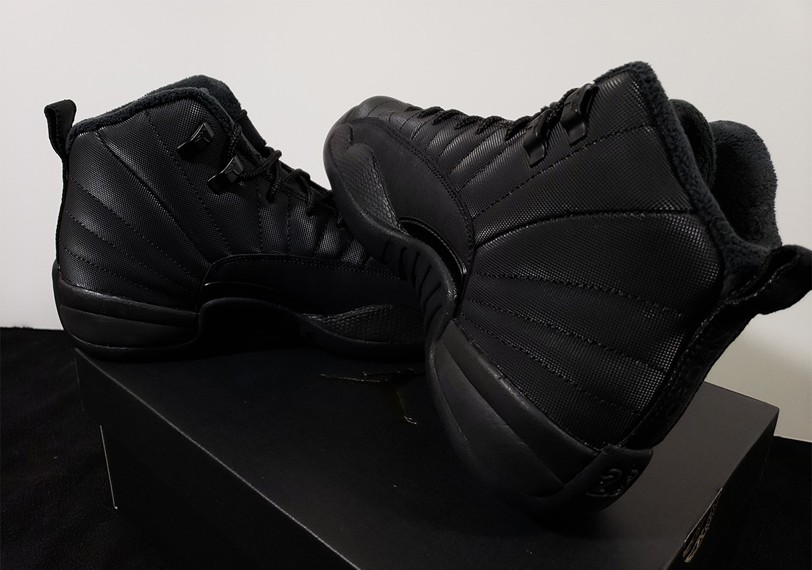 Jordan 12 Gs Winterized Black Bq6852 001 1