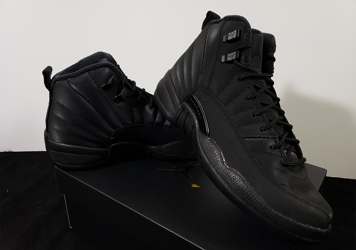 Jordan 12 Gs Winterized Black Bq6852 001 3