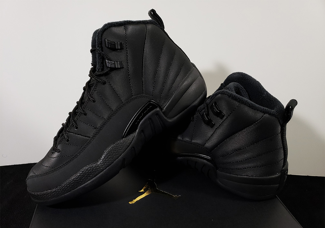 Jordan 12 Gs Winterized Black Bq6852 001 4
