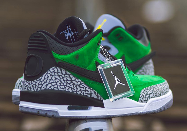 Jordan 3 Oregon Ducks Tinker Hatfield 5