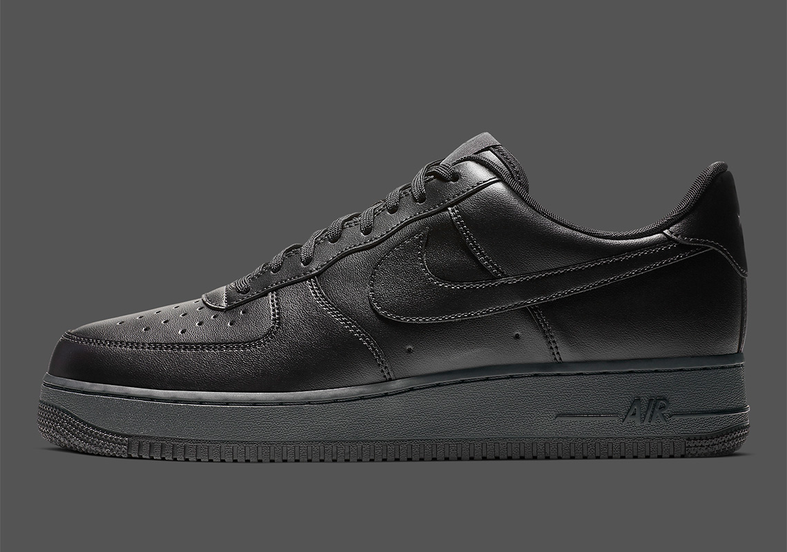 Nike Air Force 1 Flyleather Black Bv1391 001 2