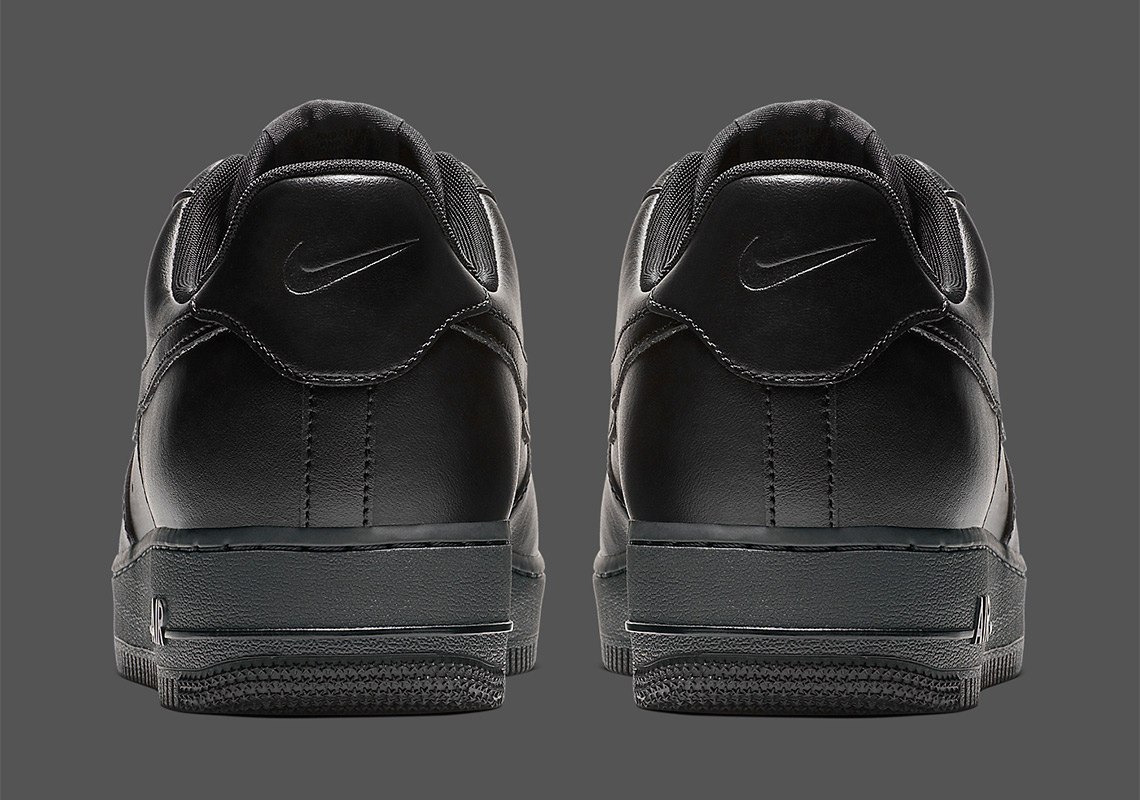 Nike Air Force 1 Flyleather Black Bv1391 001 5