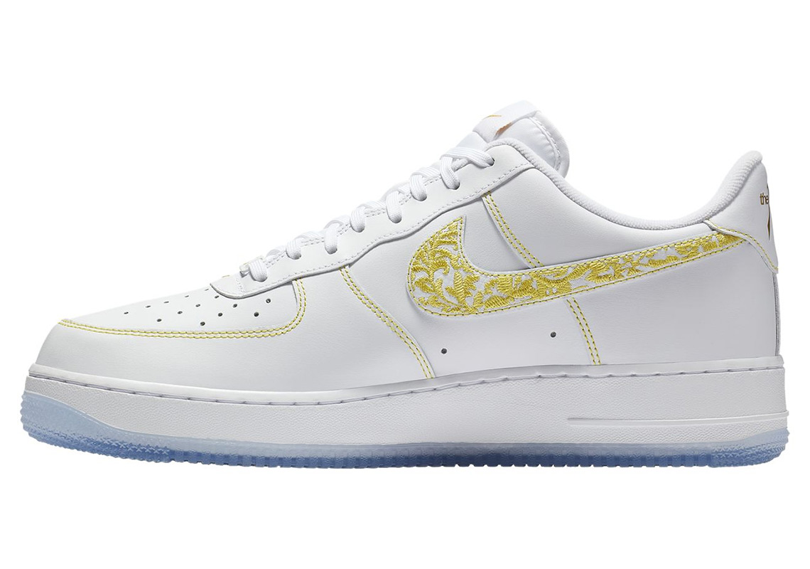 Nike Air Force 1 Lv8 White Gold City Pride Atlanta 5