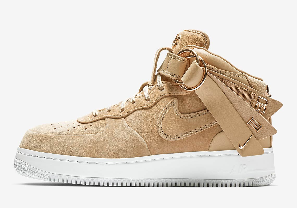 Nike Air Force 1 Mid Victor Cruz Tan Ao9298 200 1