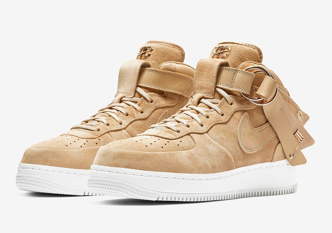 Nike Air Force 1 Mid Victor Cruz Tan Ao9298 200 2