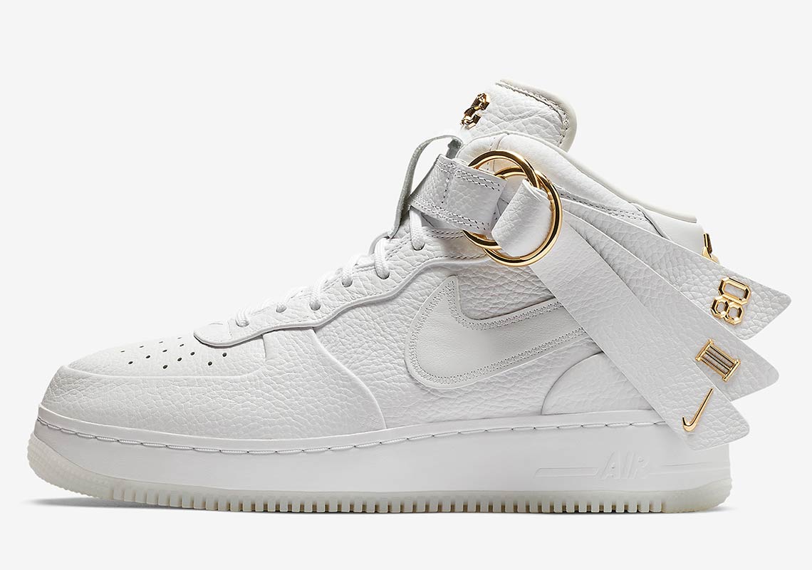 Nike Air Force 1 Mid Victor Cruz White Ao9298 100 2