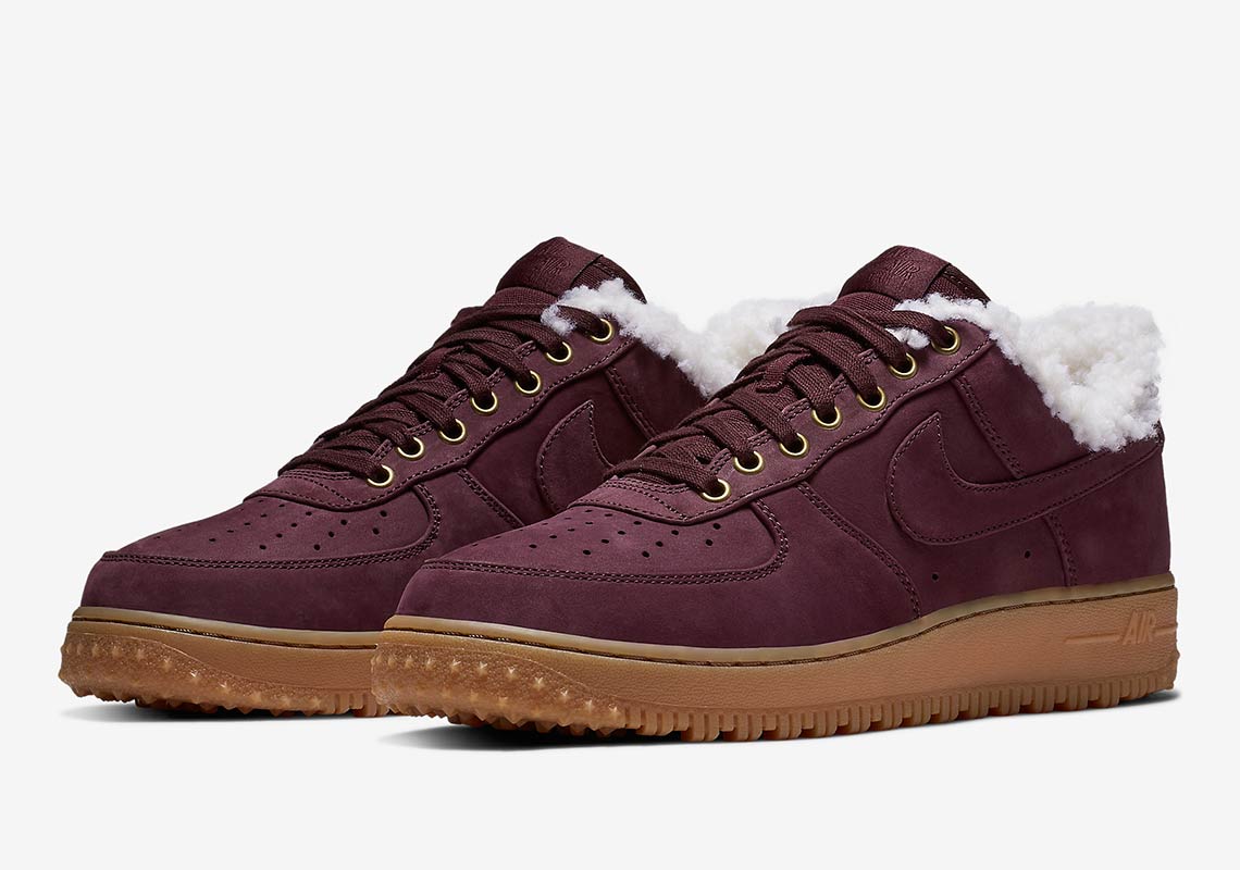 Nike Air Force 1 Winter Burgundy Av2874 600 3