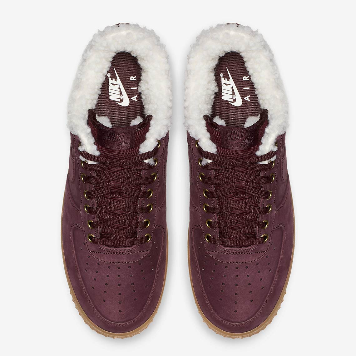 Nike Air Force 1 Winter Burgundy Av2874 600 5